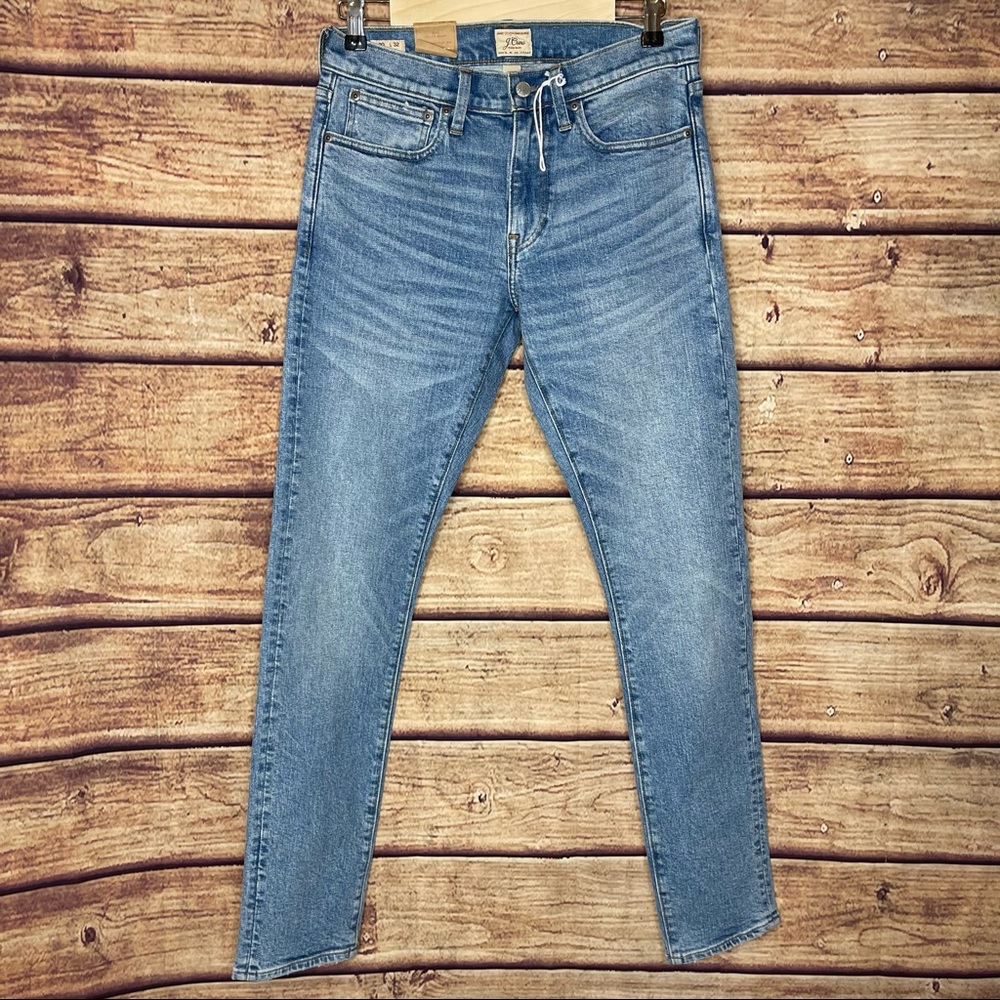 NWT J.Crew Mens 250 Skinny Stretch Jeans